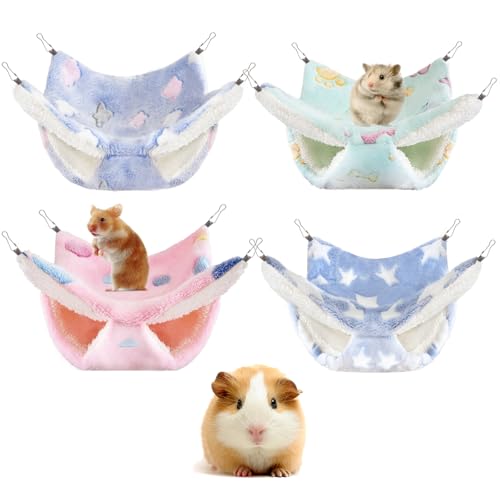 maxipurpose Ratten-Hängematte, Frettchen-Hängematte, Ratten-Hängebett, Meerschweinchen-Versteck für Meerschweinchen, Zubehör für Kleintiere, Chinchilla, Papagei, Zuckergleiter, Frettchen, von maxipurpose