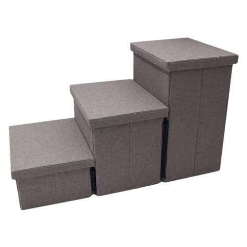 maxpo Haustiertreppe Rampe, Bequeme Hundebettstufen, Katzenbett Leiter mit Faltbarem Design, Langlebige Hundebettrampe Multifunktionale Hundetreppe Leiter, Weiche Haustierleiter für Kleine Mittlere maxpo Haustiertreppe Rampe, Bequeme Hundebettstufen, Katzenbett Leiter mit Faltbarem Design, Langlebige Hundebettrampe Multifunktionale Hundetreppe Leiter, Weiche Haustierleiter für Kleine Mittlere von maxpo