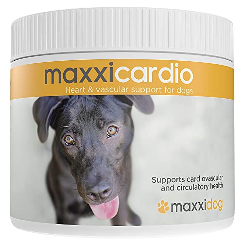 maxxipaws maxxicardio Herz- und Herz-Kreislauf-Ergänzung für Hunde – Pulver 150 g von maxxipaws