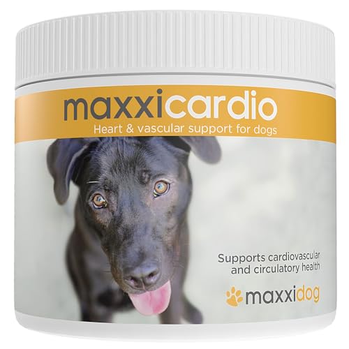 maxxipaws maxxicardio Herz- und Kreislauf Ergänzungsfuttermittel in Pulverform für Hunde, 90 g von maxxipaws
