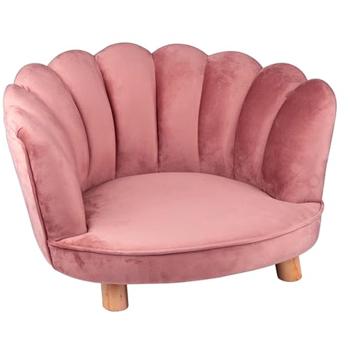 maxxpro Katzen- und Hundesofa - Rosa - Erhöht mit Holzbeinen - Samtmaterial - 61,5 x 52 x 33 cm - Katzen und Hunde bis zu 80 KG maxxpro Katzen- und Hundesofa - Rosa - Erhöht mit Holzbeinen - Samtmaterial - 61,5 x 52 x 33 cm - Katzen und Hunde bis zu 80 KG von Philips