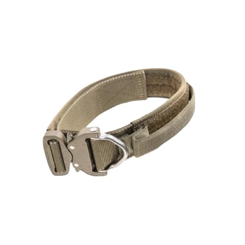 md-textil Arbeitshalsband 45mm Magnetgriff (Steingrau Oliv, G4 58cm-65cm) von md-textil
