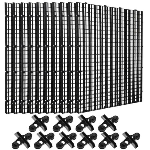 mekueeex Aquarium-Trennwand, Kunststoffgitter, Eierkiste, Lichtdiffusor, Aquarium-Trennfilter, Bodenisolierung mit 12 Saugnäpfen, 10 Stück mekueeex Aquarium-Trennwand, Kunststoffgitter, Eierkiste, Lichtdiffusor, Aquarium-Trennfilter, Bodenisolierung mit 12 Saugnäpfen, 10 Stück von mekueeex