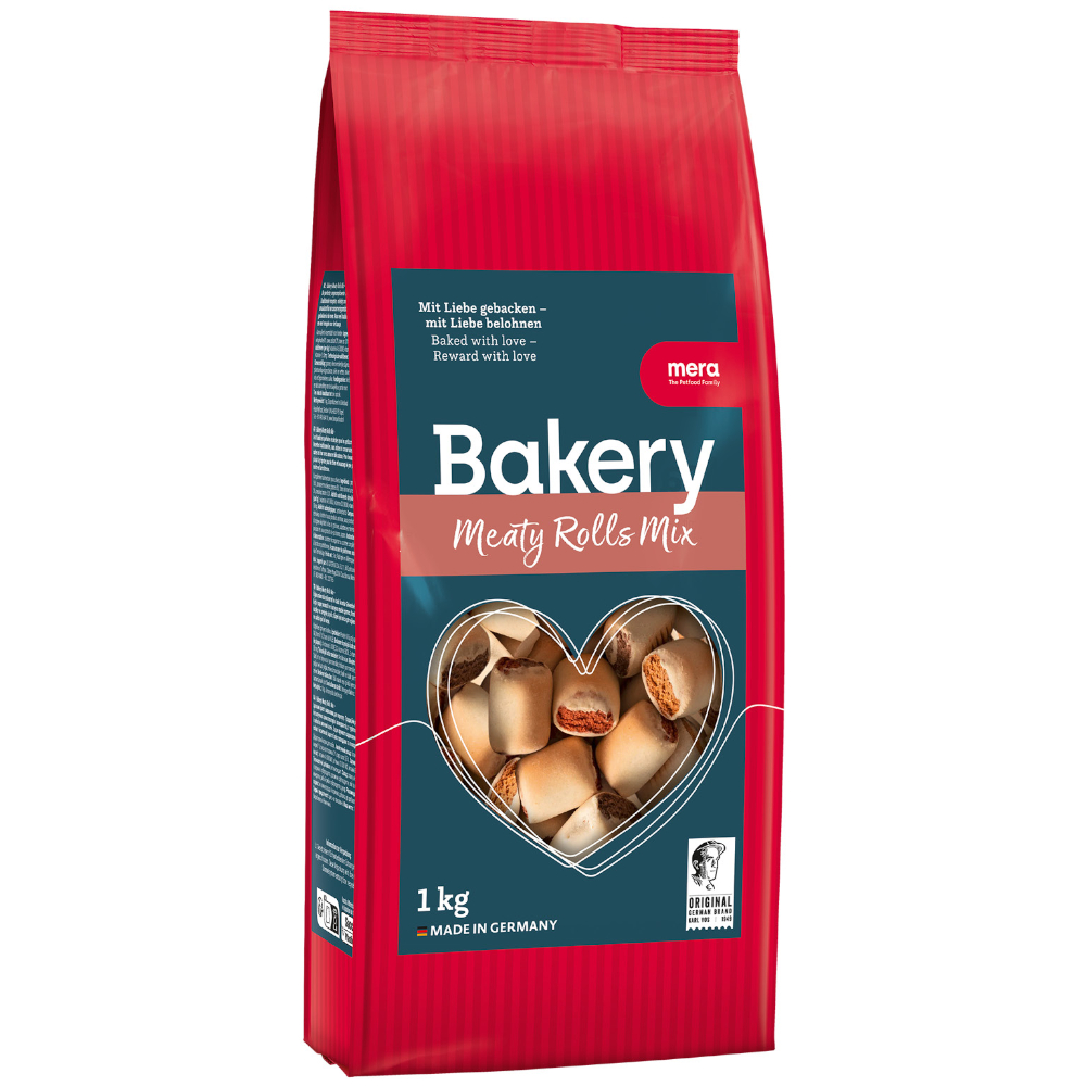 mera Bakery Meaty Rolls Mix - Sparpaket: 2 x 1 kg mera Bakery Meaty Rolls Mix - Sparpaket: 2 x 1 kg von mera