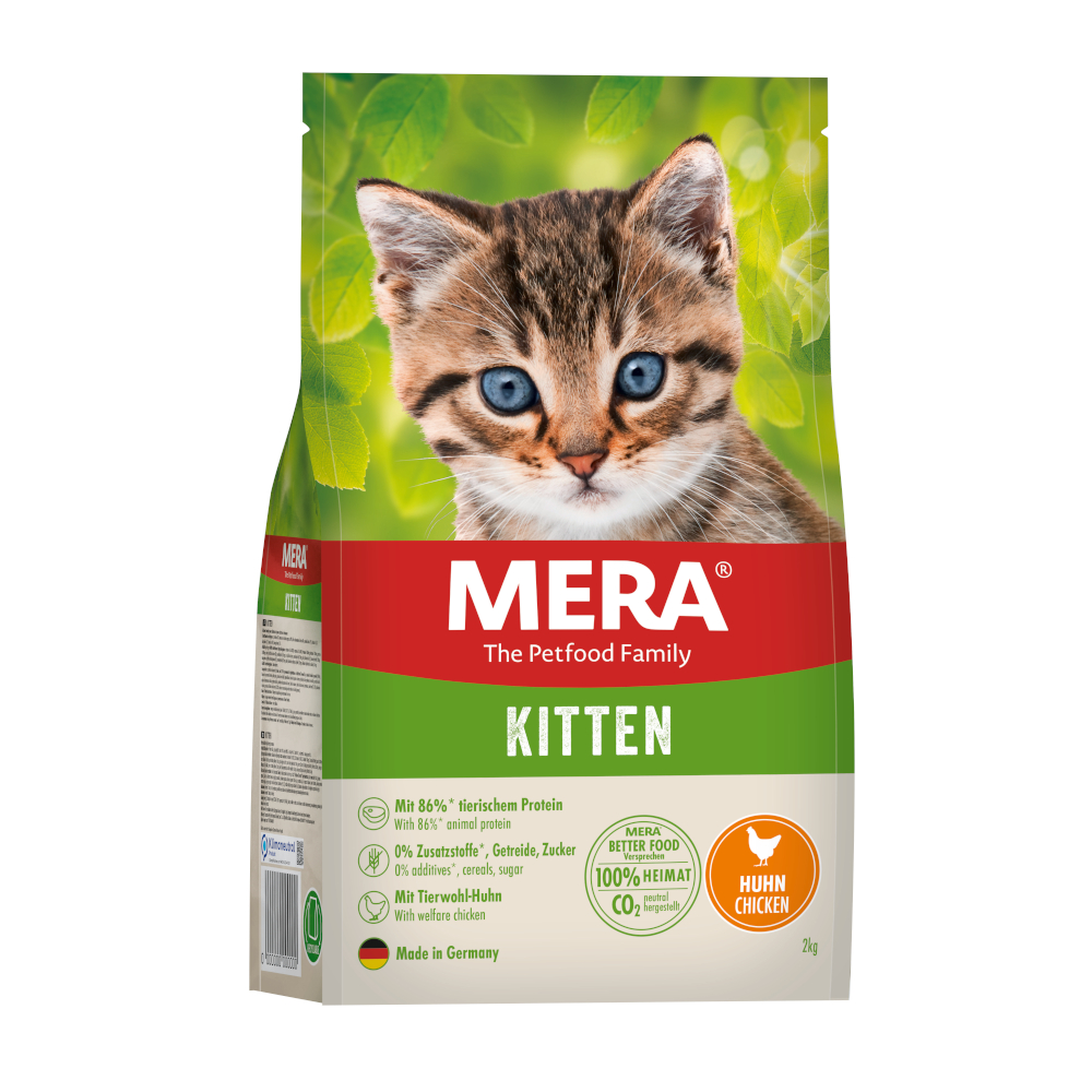 mera Cats Kitten Huhn - Sparpaket: 2 x 2 kg mera Cats Kitten Huhn - Sparpaket: 2 x 2 kg von mera