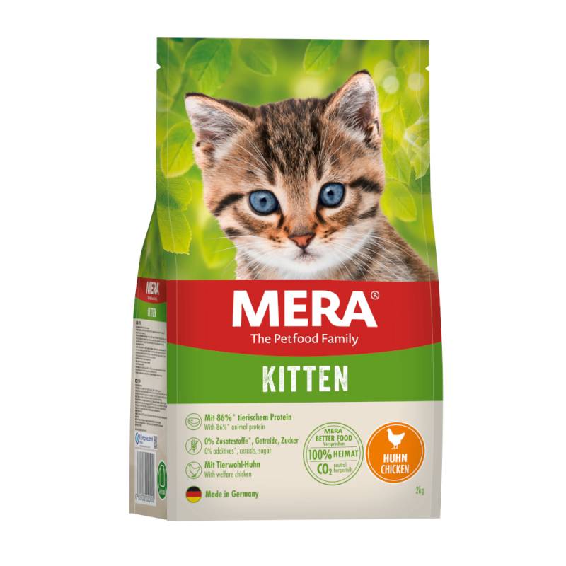 mera Cats Kitten Huhn - Sparpaket: 2 x 2 kg von mera