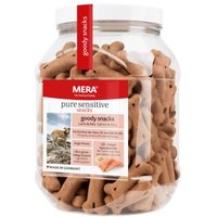 mera Dog Goody Snacks 600g Lachs & Reis von mera