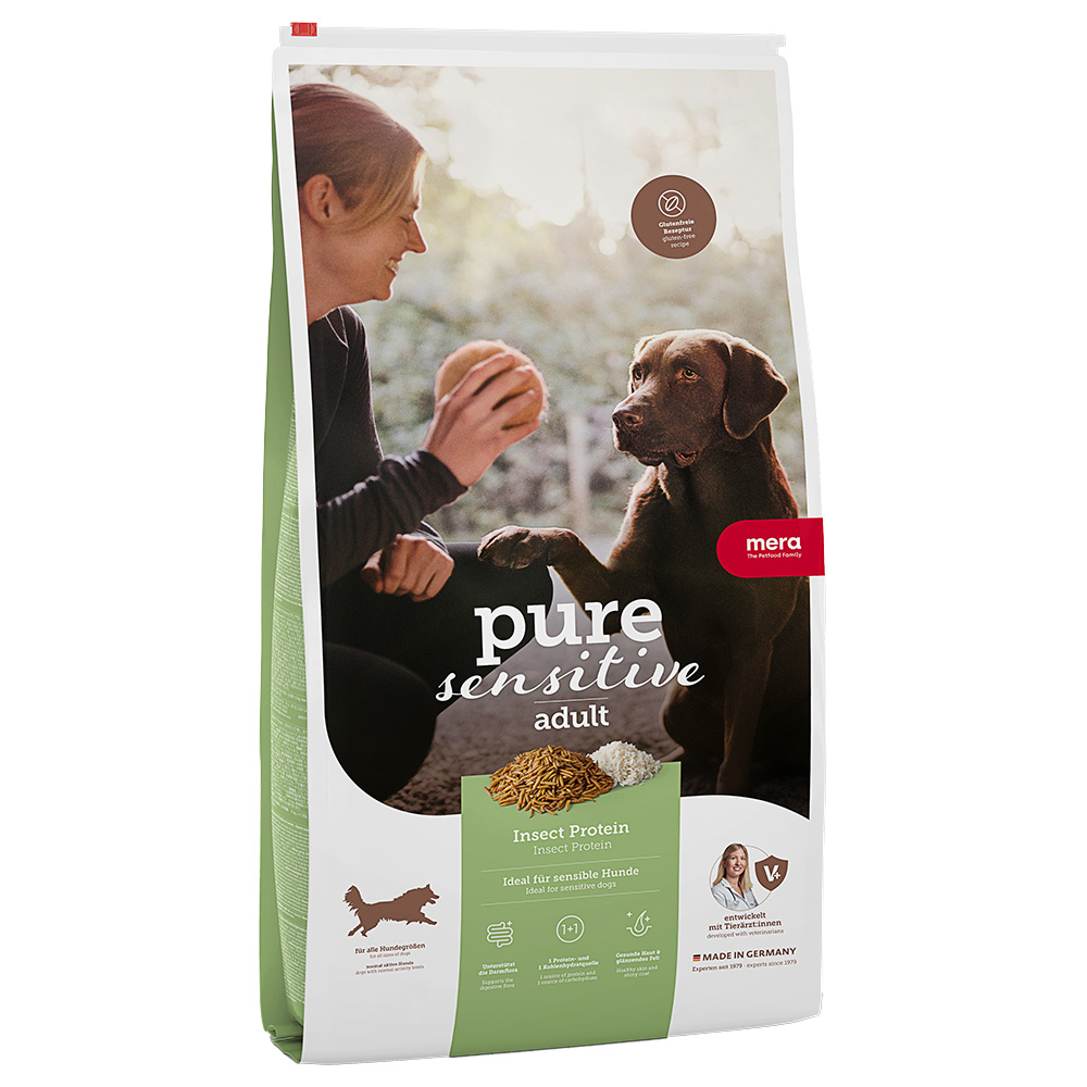 mera pure sensitive Adult Insect Protein 12,5kg - 12,5 kg von mera