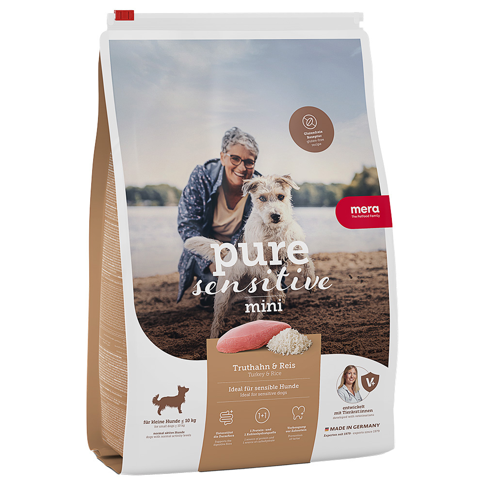 mera pure sensitive Mini Truthahn & Reis - 4 kg mera pure sensitive Mini Truthahn & Reis - 4 kg von mera