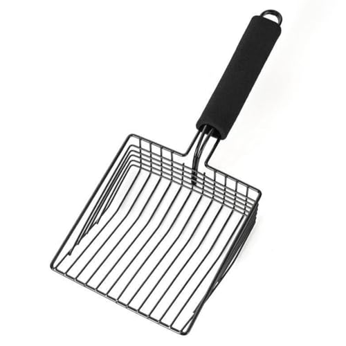 Katzenklo Schaufel, Katzenstreuschaufel aus Metall, Katzenstreu Schaufel mit Handlichem Griff, Lochabstand 7mm, Katzenschaufel Für Katzenklo, Litter Box Scoop, Cat Litter Scoop Katzenklo Schaufel, Katzenstreuschaufel aus Metall, Katzenstreu Schaufel mit Handlichem Griff, Lochabstand 7mm, Katzenschaufel Für Katzenklo, Litter Box Scoop, Cat Litter Scoop von miaomiao