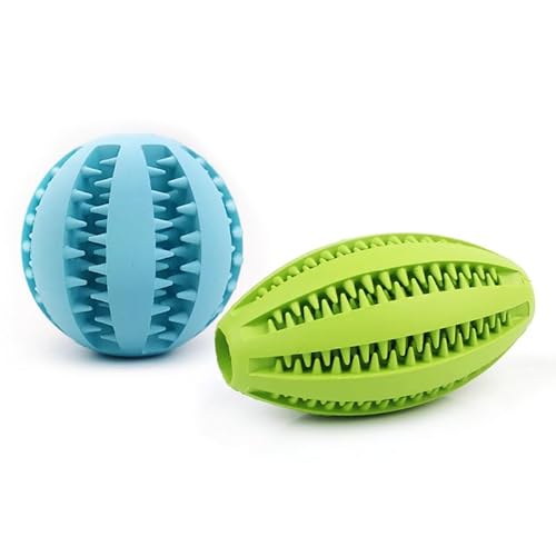 miaomiao Hundespielzeug Set, Futterball für Hunde, Snackball Hund aus 100% Naturkautschuk, Zahnpflege Hunde Spielsachen, Hundeball für Kleine Mittelgroße Große Hunde miaomiao Hundespielzeug Set, Futterball für Hunde, Snackball Hund aus 100% Naturkautschuk, Zahnpflege Hunde Spielsachen, Hundeball für Kleine Mittelgroße Große Hunde von miaomiao