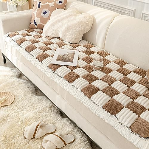 miaosssM Funnyfuzzy Haustiermatte, Bett-Couch-Bezug, groß, kariert, quadratisch, Baumwolle, schützender Couchbezug für Boden, Haustier, Garten, schicker Couchbezug (Größe: 70 x 150 cm, Farbe: von miaosssM