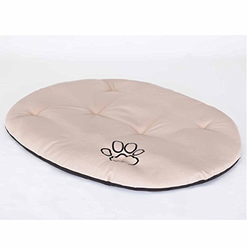millybo Kissen Hundematte Ruheplatz Hundebett Hundekissen R1-R9 R8 (83 cm x 60 cm), Beige von millybo