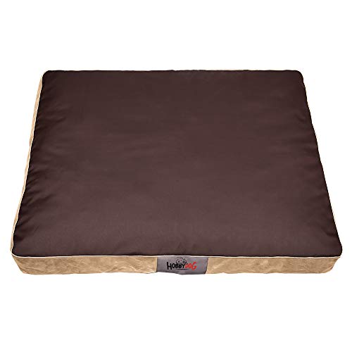 millybo MATRATZE Hundematratze Hundebett Hundematte Matte (XL (110 x 90 cm), Dunkelbraun) von millybo