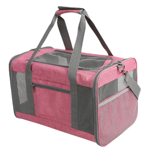 Hundetragetasche, Haustier-Reisetragetasche,Verstellbare Hundetransportboxen für Hunde - Katzenzubehör, Hundetransportboxen für kleine Hunde, 2 Wege, gut belüftet, Oxford-Stoff für kleine Hunde Hundetragetasche, Haustier-Reisetragetasche,Verstellbare Hundetransportboxen für Hunde - Katzenzubehör, Hundetransportboxen für kleine Hunde, 2 Wege, gut belüftet, Oxford-Stoff für kleine Hunde von mimika