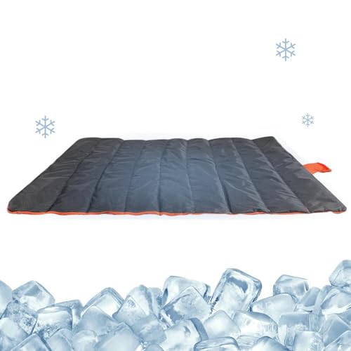 mimika Wasserabweisende Hundematte, Outdoor-Hundebett - Faltbares Haustierbett, Kühlmatten für Hunde und Katzen - Große Größe, leicht, 100 x 70 cm, inklusive Tragetasche für Katzen, Hunde mimika Wasserabweisende Hundematte, Outdoor-Hundebett - Faltbares Haustierbett, Kühlmatten für Hunde und Katzen - Große Größe, leicht, 100 x 70 cm, inklusive Tragetasche für Katzen, Hunde von mimika