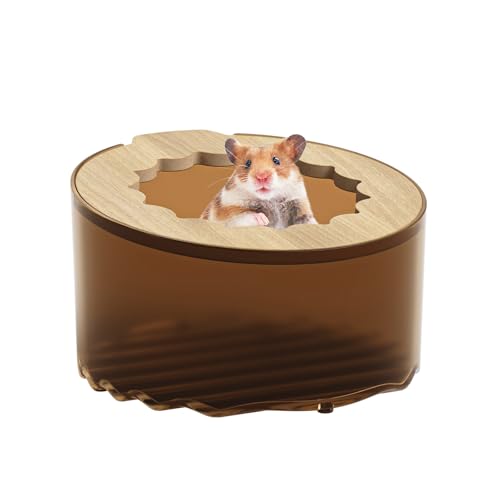 Hamsterständer Badebehälter: Kleintierbadezimmer Duschraum & Grabraum - Transparente Acryl-Sand-Badebox für Hamster, Mäuse, Lemming-Rennmäuse oder andere kleine Haustiere Hamsterständer Badebehälter: Kleintierbadezimmer Duschraum & Grabraum - Transparente Acryl-Sand-Badebox für Hamster, Mäuse, Lemming-Rennmäuse oder andere kleine Haustiere von mini&moe