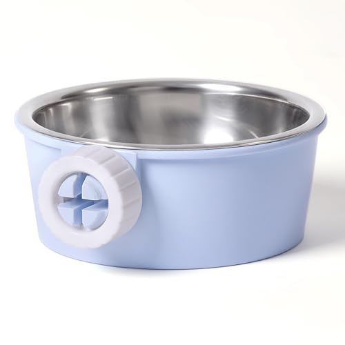Kaninchen-Futternapf – Abnehmbarer kleiner Edelstahlnapf zum Aufhängen, Hasen-Futterschale und Wasser-Futterspender für Hamster, Meerschweinchen, Frettchen, Igel Kaninchen-Futternapf – Abnehmbarer kleiner Edelstahlnapf zum Aufhängen, Hasen-Futterschale und Wasser-Futterspender für Hamster, Meerschweinchen, Frettchen, Igel von mini&moe