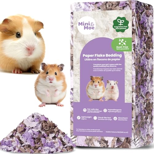 mini&moe Hamster-Bettwäsche 25 Liter: Staubfrei und Geruchskontrolle, feuchtigkeitsabsorbierend, Naturpapier, Kleintiere, für Meerschweinchen, Hamster, Kaninchen und Kleintiere mini&moe Hamster-Bettwäsche 25 Liter: Staubfrei und Geruchskontrolle, feuchtigkeitsabsorbierend, Naturpapier, Kleintiere, für Meerschweinchen, Hamster, Kaninchen und Kleintiere von mini&moe
