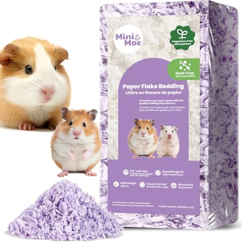 mini&moe Hamstereinstreu, 25 Liter: Staubfrei und Geruchskontrolle, feuchtigkeitsabsorbierend, Naturpapier, Kleintiere, für Meerschweinchen, Hamster, Kaninchen und Kleintiere mini&moe Hamstereinstreu, 25 Liter: Staubfrei und Geruchskontrolle, feuchtigkeitsabsorbierend, Naturpapier, Kleintiere, für Meerschweinchen, Hamster, Kaninchen und Kleintiere von mini&moe