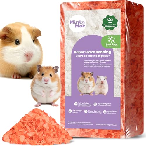 mini&moe Hamstereinstreu, 25 Liter: Staubfrei und Geruchskontrolle, feuchtigkeitsabsorbierend, Naturpapier, Kleintiere, für Meerschweinchen, Hamster, Kaninchen und Kleintiere mini&moe Hamstereinstreu, 25 Liter: Staubfrei und Geruchskontrolle, feuchtigkeitsabsorbierend, Naturpapier, Kleintiere, für Meerschweinchen, Hamster, Kaninchen und Kleintiere von mini&moe