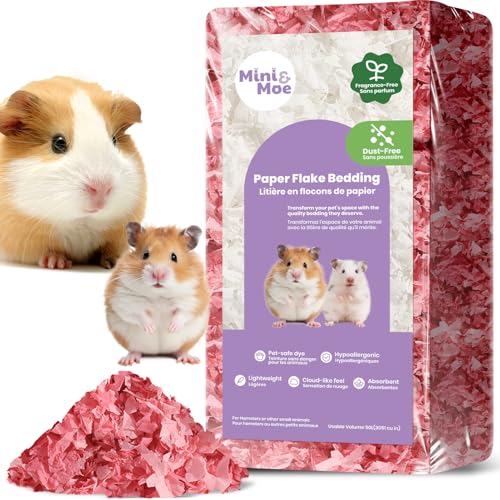 mini&moe Hamstereinstreu, 25 Liter: Staubfrei und Geruchskontrolle, feuchtigkeitsabsorbierend, Naturpapier, Kleintiere, für Meerschweinchen, Hamster, Kaninchen und Kleintiere mini&moe Hamstereinstreu, 25 Liter: Staubfrei und Geruchskontrolle, feuchtigkeitsabsorbierend, Naturpapier, Kleintiere, für Meerschweinchen, Hamster, Kaninchen und Kleintiere von mini&moe