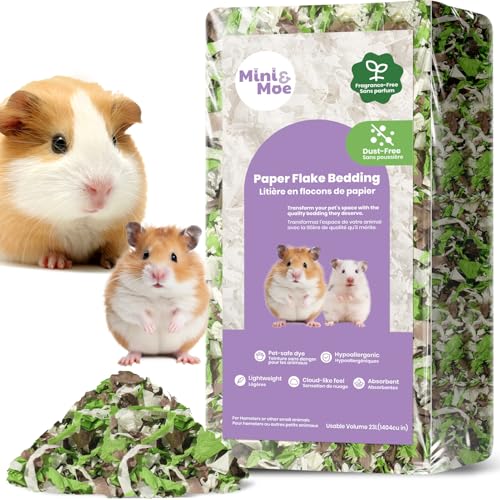mini&moe Hamstereinstreu, 25 Liter: Staubfrei und Geruchskontrolle, feuchtigkeitsabsorbierend, Naturpapier, Kleintiere, für Meerschweinchen, Hamster, Kaninchen und Kleintiere mini&moe Hamstereinstreu, 25 Liter: Staubfrei und Geruchskontrolle, feuchtigkeitsabsorbierend, Naturpapier, Kleintiere, für Meerschweinchen, Hamster, Kaninchen und Kleintiere von mini&moe