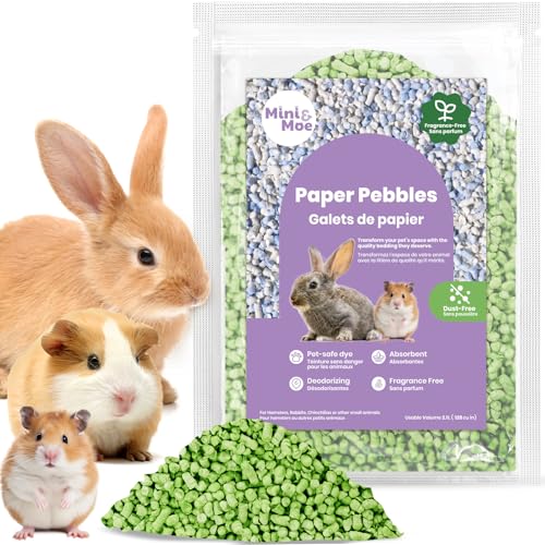 mini&moe Kleintier-Papierpellet-Bettwäsche Geruchs- und feuchtigkeitsabsorbierend, natürliche Papierpellet-Einstreu – für Meerschweinchen, Hamster und Kaninchen, 0,9 kg mini&moe Kleintier-Papierpellet-Bettwäsche Geruchs- und feuchtigkeitsabsorbierend, natürliche Papierpellet-Einstreu – für Meerschweinchen, Hamster und Kaninchen, 0,9 kg von mini&moe