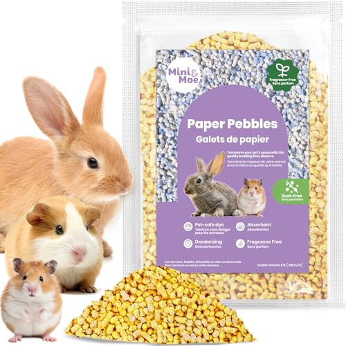 mini&moe Kleintier-Papierpellet-Bettwäsche Geruchs- und feuchtigkeitsabsorbierend, natürliche Papierpellet-Einstreu – für Meerschweinchen, Hamster und Kaninchen, 0,9 kg mini&moe Kleintier-Papierpellet-Bettwäsche Geruchs- und feuchtigkeitsabsorbierend, natürliche Papierpellet-Einstreu – für Meerschweinchen, Hamster und Kaninchen, 0,9 kg von mini&moe