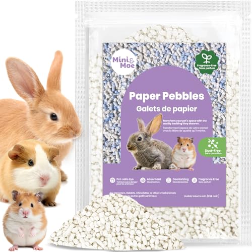 mini&moe Kleintier-Papierpellet-Einstreu, geruchs- und feuchtigkeitsabsorbierend, natürliche Papierpellet-Einstreu – für Meerschweinchen, Hamster und Kaninchen, 1,8 kg mini&moe Kleintier-Papierpellet-Einstreu, geruchs- und feuchtigkeitsabsorbierend, natürliche Papierpellet-Einstreu – für Meerschweinchen, Hamster und Kaninchen, 1,8 kg von mini&moe