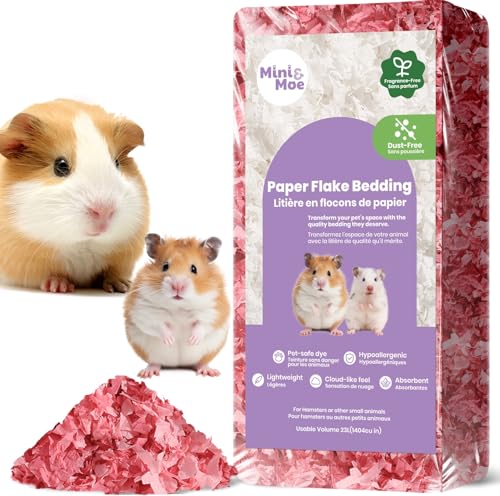 mini&moe Meerschweinchen-Bettwäsche für Hamster, feuchtigkeitsabsorbierendes und staubfreies Naturpapier, Kleintier-Bettwäsche, für Meerschweinchen, Hamster und Kaninchen, 12 Liter mini&moe Meerschweinchen-Bettwäsche für Hamster, feuchtigkeitsabsorbierendes und staubfreies Naturpapier, Kleintier-Bettwäsche, für Meerschweinchen, Hamster und Kaninchen, 12 Liter von mini&moe