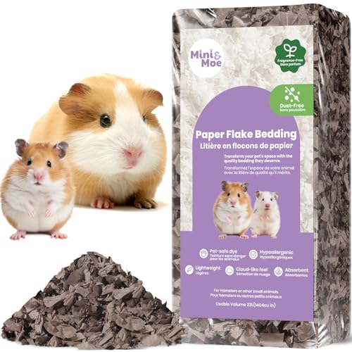 mini&moe Meerschweinchen-Bettwäsche für Hamster: feuchtigkeitsabsorbierendes und staubfreies Naturpapier für kleine Haustiere – für Meerschweinchen, Hamster und Kaninchen, 17 Liter mini&moe Meerschweinchen-Bettwäsche für Hamster: feuchtigkeitsabsorbierendes und staubfreies Naturpapier für kleine Haustiere – für Meerschweinchen, Hamster und Kaninchen, 17 Liter von mini&moe