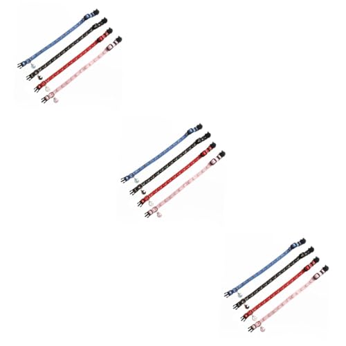 minkissy 3 Sets Kätzchen Halskette Haustier Halsband Verstellbar Nylon Material Mond Design Haustier Halskette 4 Stück * 3 minkissy 3 Sets Kätzchen Halskette Haustier Halsband Verstellbar Nylon Material Mond Design Haustier Halskette 4 Stück * 3 von minkissy