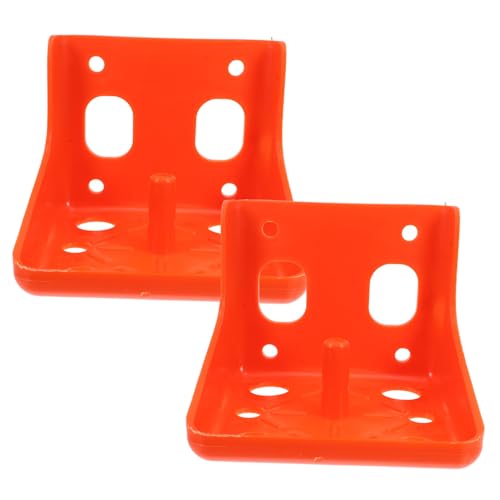 minkissy 2 x Tablett, Mineralblock-Behälter, Kunststoffbehälter, Kunststoff-Paletten-Futtertrog, Eimer, riesige Schüssel, verdickte Schafe, Salz, Leckbehälter, , Pferde, Pe, Fütterung, von minkissy