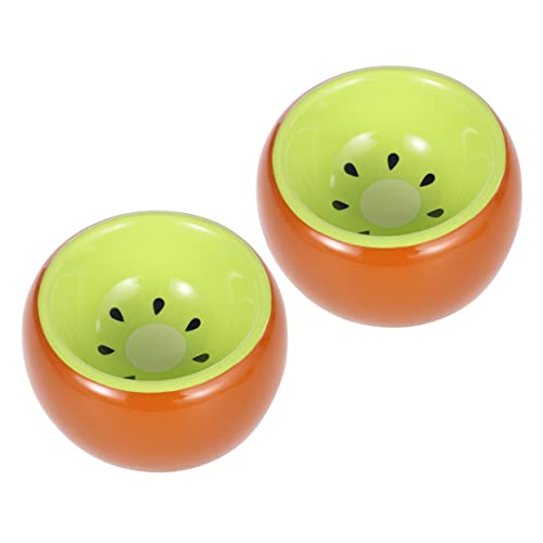minkissy Futternapf-Set für Haustiere für Hamster Mäuse und Kleintiere Spülmaschinenfest 2-teilig von minkissy