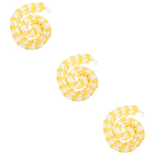 minkissy 3stücke Hamster Kletterseil Spielzeug Für Kleintiere Flexibles Baumwollseil Mit Haken Für Hamster Eidechsen Und Andere Kleine Haustiere Zur Käfigdekoration Bewegung Und minkissy 3stücke Hamster Kletterseil Spielzeug Für Kleintiere Flexibles Baumwollseil Mit Haken Für Hamster Eidechsen Und Andere Kleine Haustiere Zur Käfigdekoration Bewegung Und von minkissy