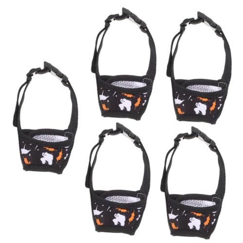 5st Schnauze Werkzeug Atmungsaktiver Maulkorb Für Hunde Kleiner Hundemaulkorb Anti-beißender Hundemaulkorb Maulkorb Gegen Bellende Hunde Hundemaul Ärmel Hündchen Nylon Draussen 5st Schnauze Werkzeug Atmungsaktiver Maulkorb Für Hunde Kleiner Hundemaulkorb Anti-beißender Hundemaulkorb Maulkorb Gegen Bellende Hunde Hundemaul Ärmel Hündchen Nylon Draussen von minkissy