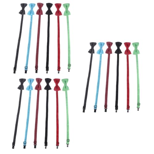 Haustier-Dekoration, , Fliege, Haustierhalsband, -Halskette, Dekoration, Laufsteg, Kind, 18 Stück Haustier-Dekoration, , Fliege, Haustierhalsband, -Halskette, Dekoration, Laufsteg, Kind, 18 Stück von minkissy