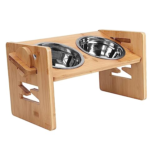 minkissy 1 Satz Halter für Hundenapf Futternapf für Hunde Anti-Rutsch-Schüsselgestell Dog Bowl Stand katzenfutter schüssel Halter für Lebensmittelbehälter Katzennapfständer Falten Halterung minkissy 1 Satz Halter für Hundenapf Futternapf für Hunde Anti-Rutsch-Schüsselgestell Dog Bowl Stand katzenfutter schüssel Halter für Lebensmittelbehälter Katzennapfständer Falten Halterung von minkissy