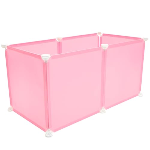 minkissy 1 Satz Hamster Gehege hamstergehege Hamster häuschen Materialien für Haustierzäune selber Machen Kaninchengehege drinnen Indoor-Übungszaun für Haustiere Igel nach Hause der Hund von minkissy