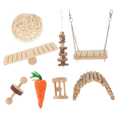 minkissy 1 Satz Hamster-Spielzeug Chinchilla-Kletterleiter Spielzeug für Rennmäuse Kaninchenspielzeug Hasenspielzeug Spielset aus Holz Haustier-Hamster-Nest Hamster Wippe Spielzeug hölzern minkissy 1 Satz Hamster-Spielzeug Chinchilla-Kletterleiter Spielzeug für Rennmäuse Kaninchenspielzeug Hasenspielzeug Spielset aus Holz Haustier-Hamster-Nest Hamster Wippe Spielzeug hölzern von minkissy