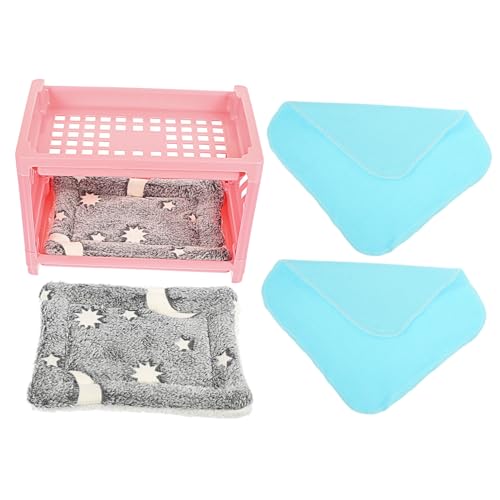 minkissy 1 Satz Hamsterbett Frettchen Bettwäsche Versteck Für Meerschweinchen in Der Ecke Multifunktionales Hasenbett Chinchilla-bettwäsche Igel Zubehör Plüsch Kleines Haustier Vögel minkissy 1 Satz Hamsterbett Frettchen Bettwäsche Versteck Für Meerschweinchen in Der Ecke Multifunktionales Hasenbett Chinchilla-bettwäsche Igel Zubehör Plüsch Kleines Haustier Vögel von minkissy
