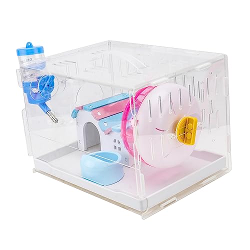 minkissy 1 Satz Hamsterhauskäfig Futterkäfig für Hamster transparenter Hamsterkäfig Haustier Spielzeuge Einlagiger Hamsterkäfig Villenkäfig für Hamster einzelne Schicht Zubehör Tablett Yak minkissy 1 Satz Hamsterhauskäfig Futterkäfig für Hamster transparenter Hamsterkäfig Haustier Spielzeuge Einlagiger Hamsterkäfig Villenkäfig für Hamster einzelne Schicht Zubehör Tablett Yak von minkissy