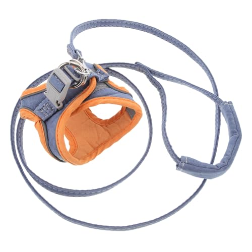 minkissy 1 Satz Haustier Geschirr Hundeleine Trainingsgeschirr für Welpen Camisole Haustierleine im Freien Welpen-Katzenleine reflektierend Gürtel mit dem Hund spazieren gehen Gurt Hündchen minkissy 1 Satz Haustier Geschirr Hundeleine Trainingsgeschirr für Welpen Camisole Haustierleine im Freien Welpen-Katzenleine reflektierend Gürtel mit dem Hund spazieren gehen Gurt Hündchen von minkissy