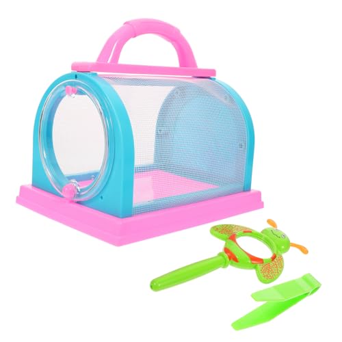 minkissy 1 Satz Insekten Beobachtungsbox Set Teiliges Set mit Tragbarem Netzkäfig Lupenglas und Pinzette für Schmetterlinge und Insektenbeobachtungen im Freien minkissy 1 Satz Insekten Beobachtungsbox Set Teiliges Set mit Tragbarem Netzkäfig Lupenglas und Pinzette für Schmetterlinge und Insektenbeobachtungen im Freien von minkissy