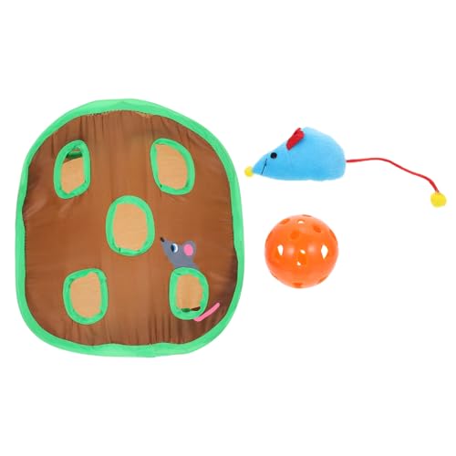 minkissy Interaktives Katzenjagd-Set 9 Löcher Tunnelspielzeug Für Katzen Lustiges Fangfenster Katzentür Interessantes Spielzeug minkissy Interaktives Katzenjagd-Set 9 Löcher Tunnelspielzeug Für Katzen Lustiges Fangfenster Katzentür Interessantes Spielzeug von minkissy
