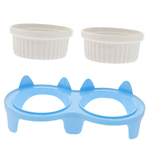 minkissy Eleganter Hoher Katzenfutternapf - Keramik-futternapf-Set Ohne Gestell Perfekt Für Haustiere minkissy Eleganter Hoher Katzenfutternapf - Keramik-futternapf-Set Ohne Gestell Perfekt Für Haustiere von minkissy
