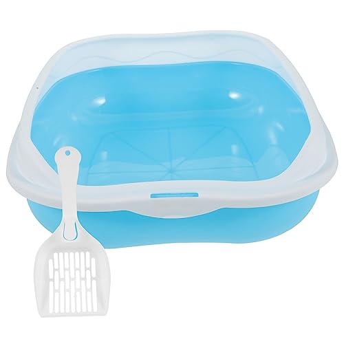minkissy 1 Satz Katzentoilette Plastikbehälter Plastikschale Kätzchentoilette Reisetöpfchen Tragbares Töpfchen Katzenversorgung Kätzchen Saubere Toilette Bettpfanne Spritzschutz minkissy 1 Satz Katzentoilette Plastikbehälter Plastikschale Kätzchentoilette Reisetöpfchen Tragbares Töpfchen Katzenversorgung Kätzchen Saubere Toilette Bettpfanne Spritzschutz von minkissy