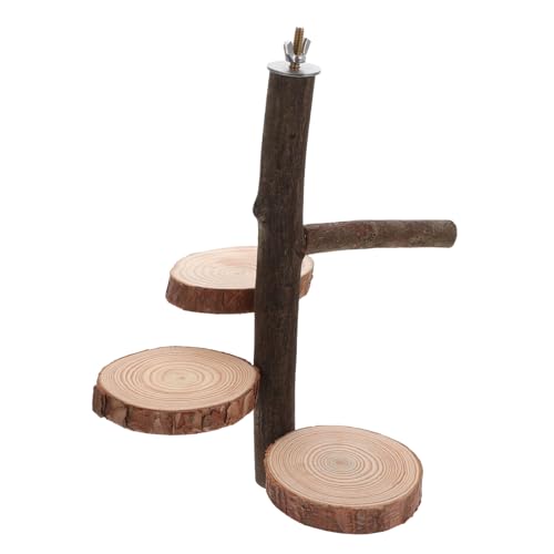 minkissy Papageienspielzeug 1 Satz Vogel Stehen Spielzeug Hölzern Papagei Die Schaukel Zubehör Für Vogelkäfige minkissy Papageienspielzeug 1 Satz Vogel Stehen Spielzeug Hölzern Papagei Die Schaukel Zubehör Für Vogelkäfige von minkissy