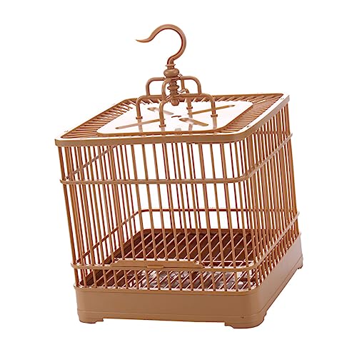minkissy 1 Satz Vogelkäfig vogelämisch vogelhaus aus Kunststoff Taubenkäfig Flugkäfig Käfig mit Aufhängehaken Vogelversorgung gestickte Augen Vögel Ausstellungskäfig Papagei Reisen Plastik minkissy 1 Satz Vogelkäfig vogelämisch vogelhaus aus Kunststoff Taubenkäfig Flugkäfig Käfig mit Aufhängehaken Vogelversorgung gestickte Augen Vögel Ausstellungskäfig Papagei Reisen Plastik von minkissy
